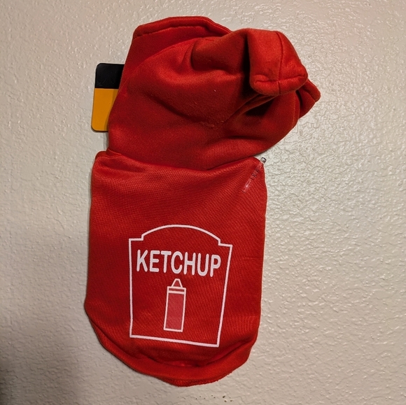 Red Ketchup Dog Costume Hyde And Eek - Picture 2 of 6